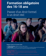 Rapport formation obligatoire des 16-18 ans